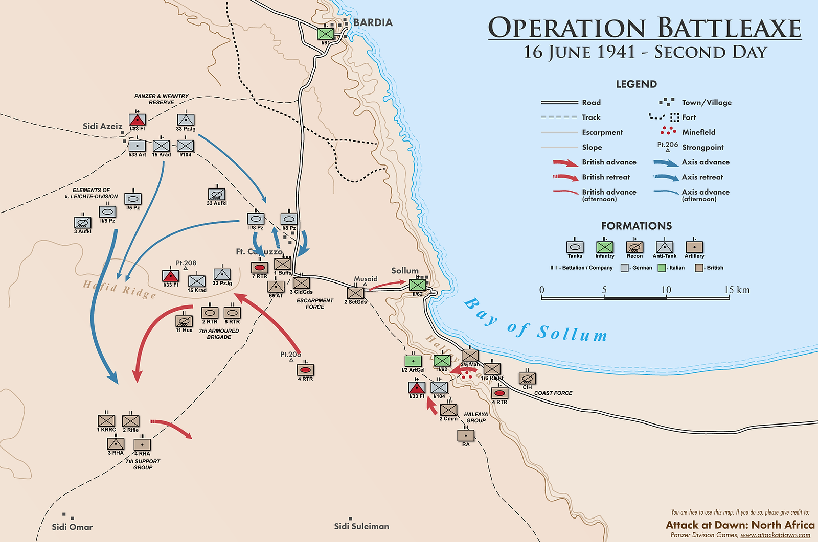 Operation Battleaxe - Second Day
