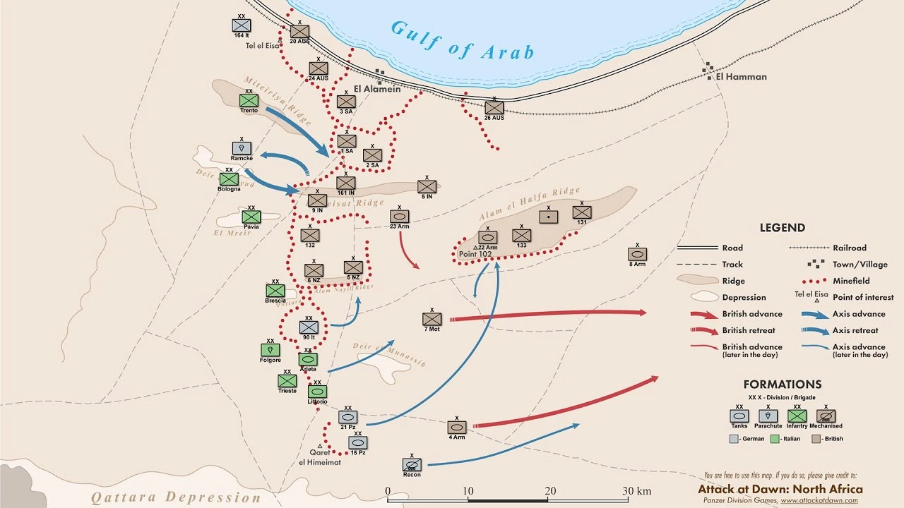 Gameplay Video - Alam el Halfa (part 2)